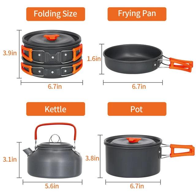 Camping Cookware Set - ZenCamps™